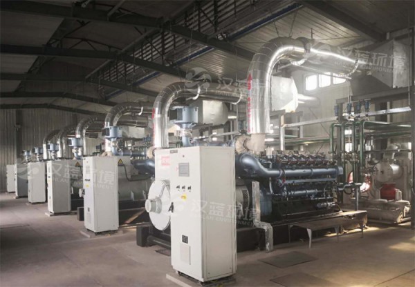 萬純瓦斯發電機組SCR脫硝系統